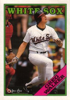 1988 O-Pee-Chee Baseball Cards 286     Greg Walker